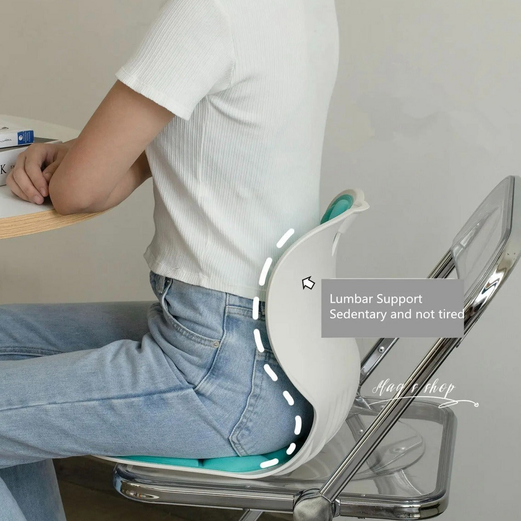 Sitting Support Rol Sitting Posture Correction Chair Seat, Back Waist Support Seat With Cu
