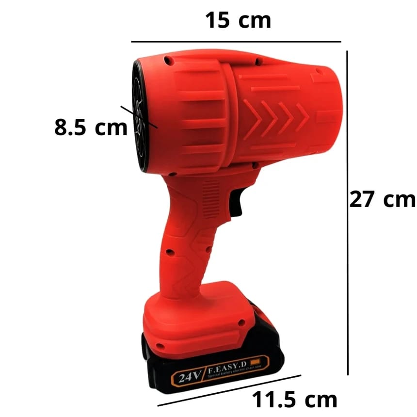 Size Of Cordless Air Duster.