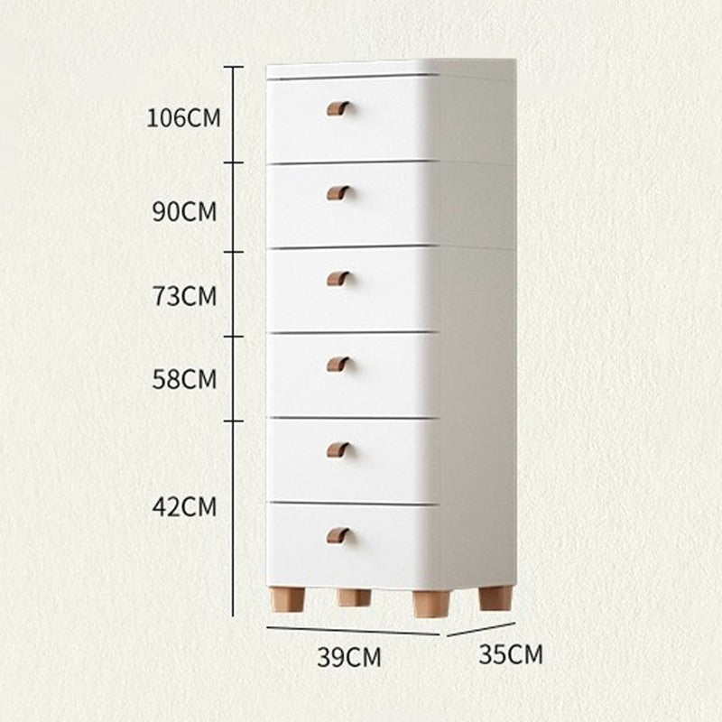 Size Of  Simple Narrow Drawer Type Storage Stand.