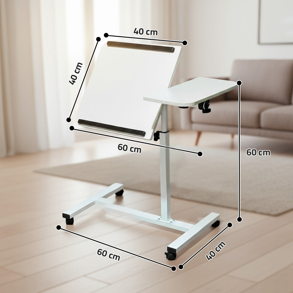 Size Of Adjustable Overbed Laptop Desk.