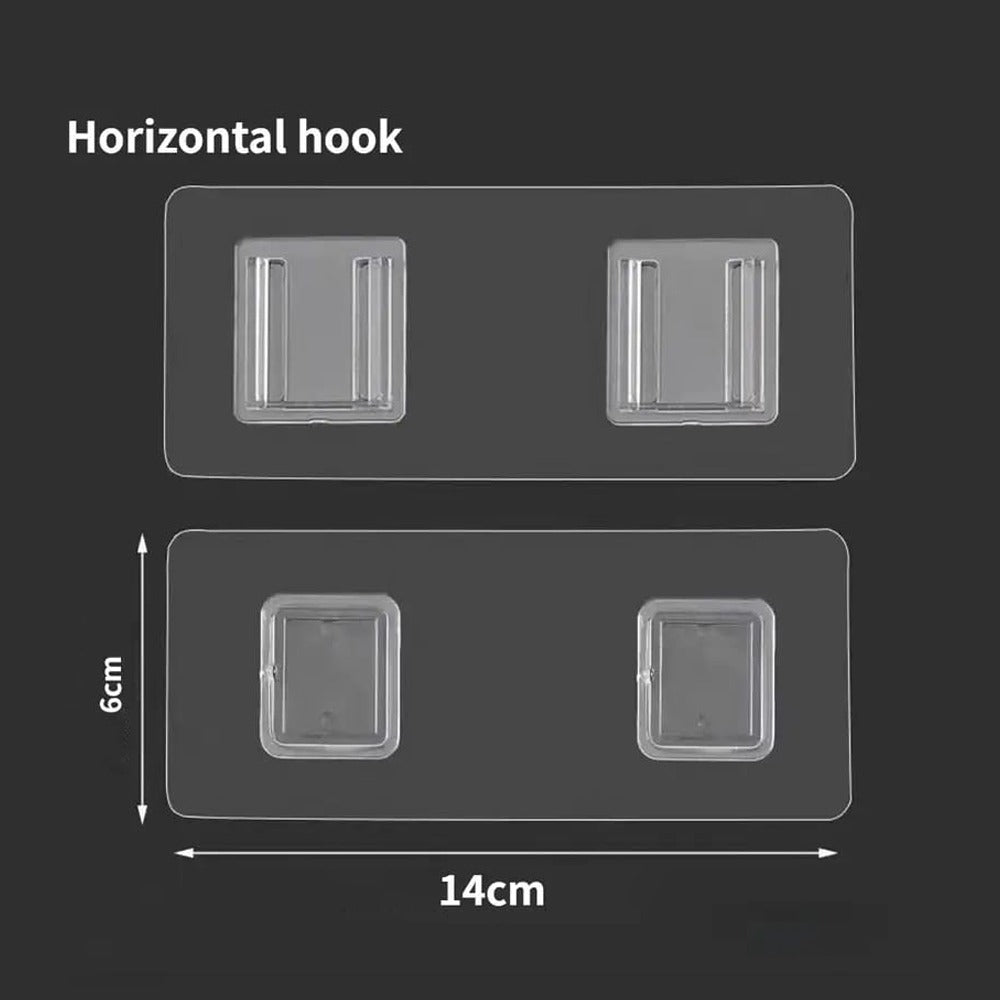 Size Of Double Sided Adhesive Wall Hook Hanger Strip.