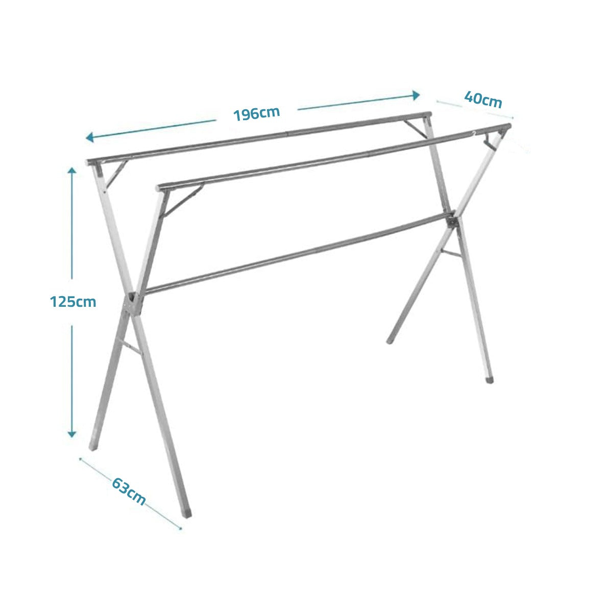 Size Of Foldable Cloth Drying Rack.