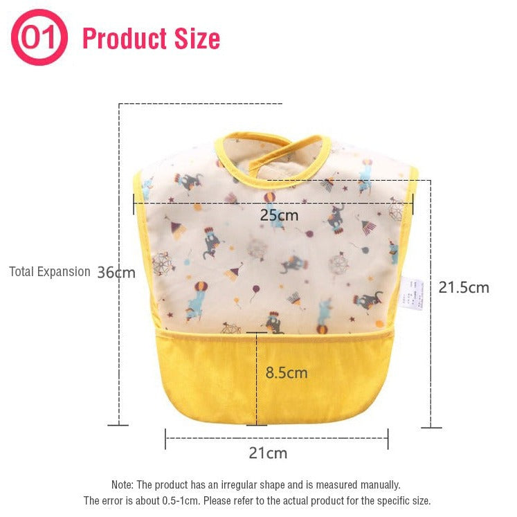 Size Of Kids Waterproof Apron.