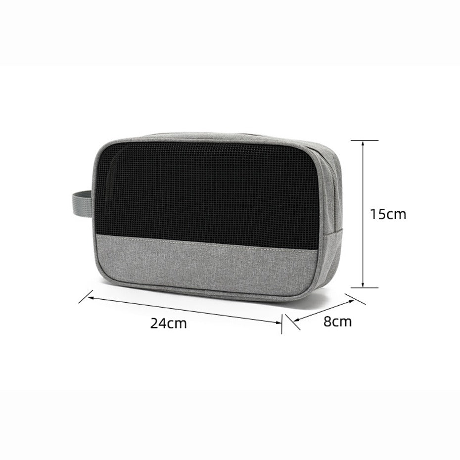 Size Of Mini Travel Gadget Pouch.