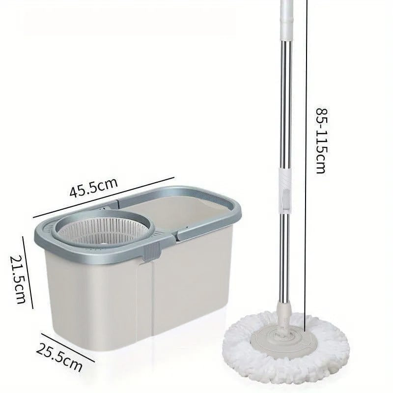 Size Of Smart Spin Mop And Bucket With Wringer Set.