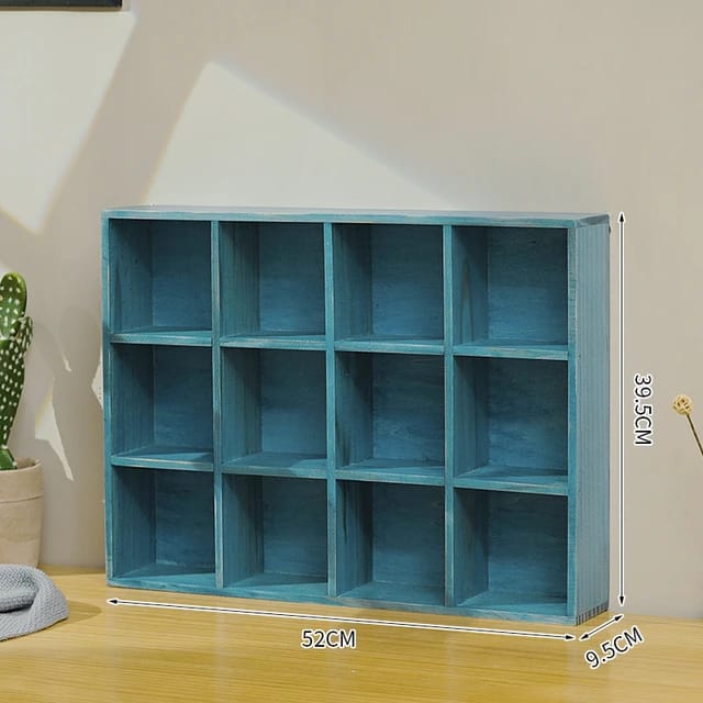 Wooden Wall Hanging Display Rack, Home Decor Organizer Shelf, Coffee Tea Mug Storage Stand Wooden Wall Hanging Display Rack, Home Decor Organizer Shelf, Coffee Tea Mug Storage Stand
