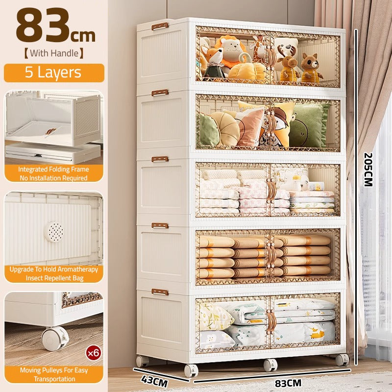Size Of Wardrobe Storage Cabinet.