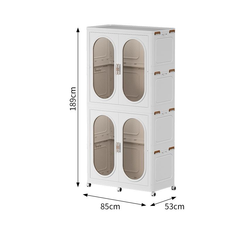 Wardrobe Storage Cabinet Shelf Bins – Household Closet Organizer Rack Stand Wardrobe Storage Cabinet Shelf Bins – Household Closet Organizer Rack Stand