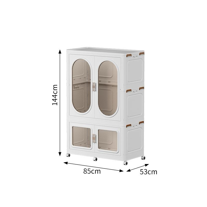 Wardrobe Storage Cabinet Shelf Bins – Household Closet Organizer Rack Stand Wardrobe Storage Cabinet Shelf Bins – Household Closet Organizer Rack Stand