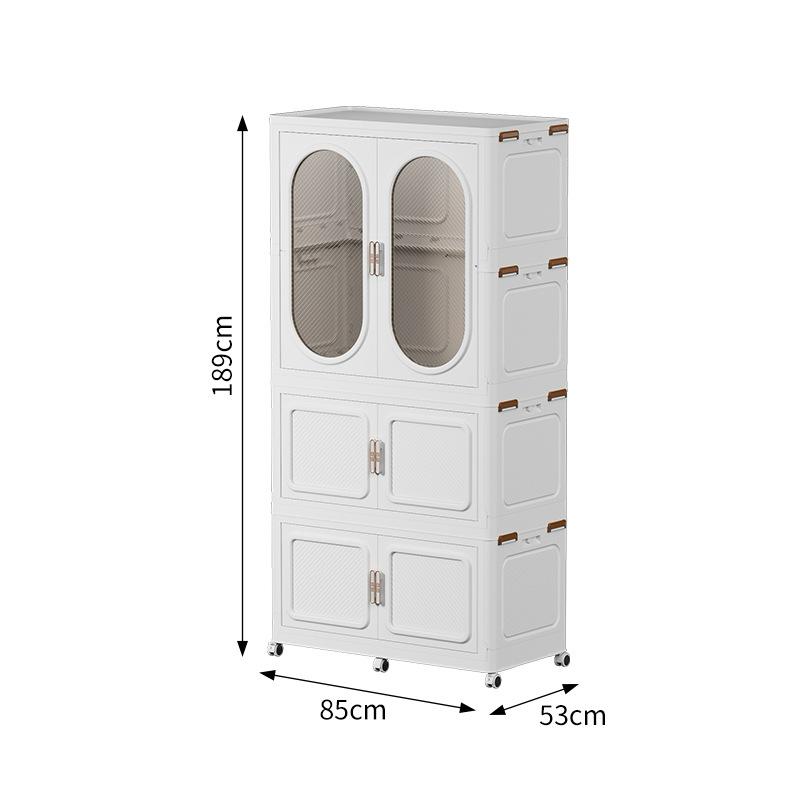 Wardrobe Storage Cabinet Shelf Bins – Household Closet Organizer Rack Stand Wardrobe Storage Cabinet Shelf Bins – Household Closet Organizer Rack Stand