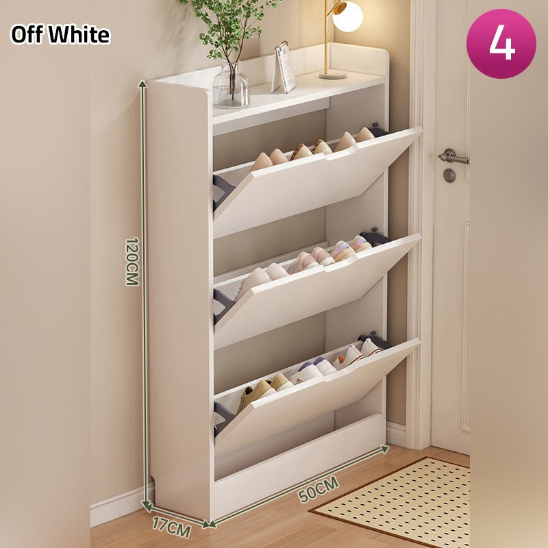 Size of Shoe Cabinet Shelf with Flip Drawers.