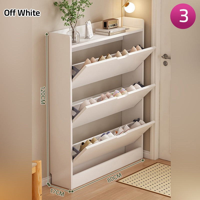 Size of Shoe Cabinet Shelf with Flip Drawers.