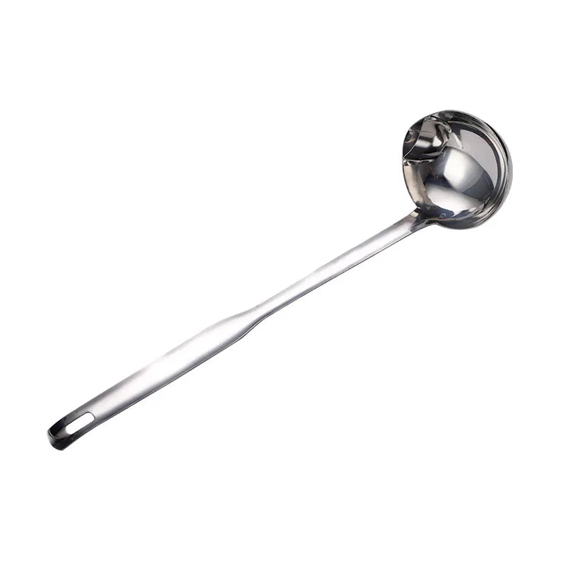 Stainless Steel Oil Separating Skimmer Spoon Stainless Steel Oil Separating Skimmer Spoon