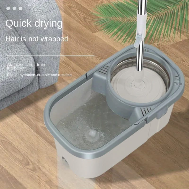 Smart Spin Mop And Bucket With Wringer Set.