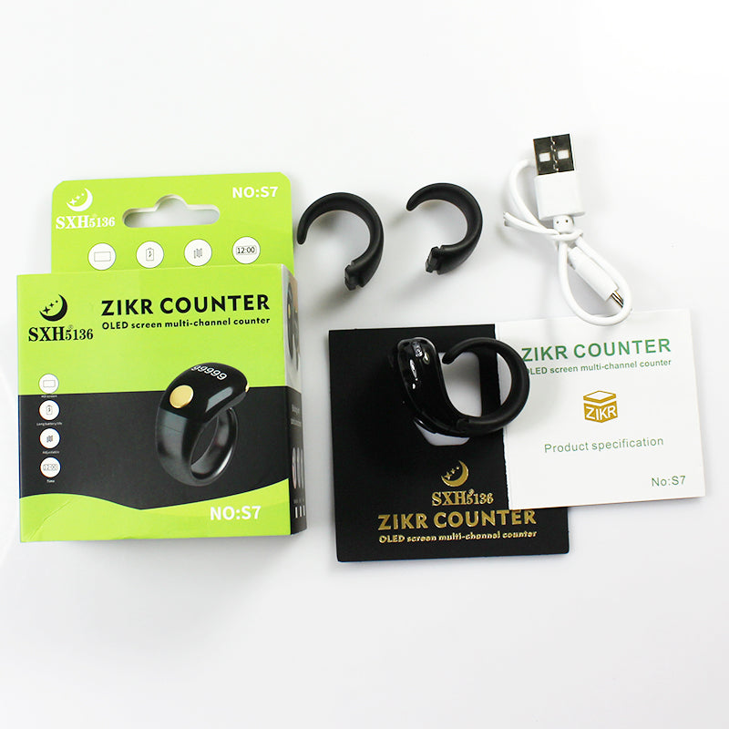 Accessories comes with Smart Tasbih Counting Ring.