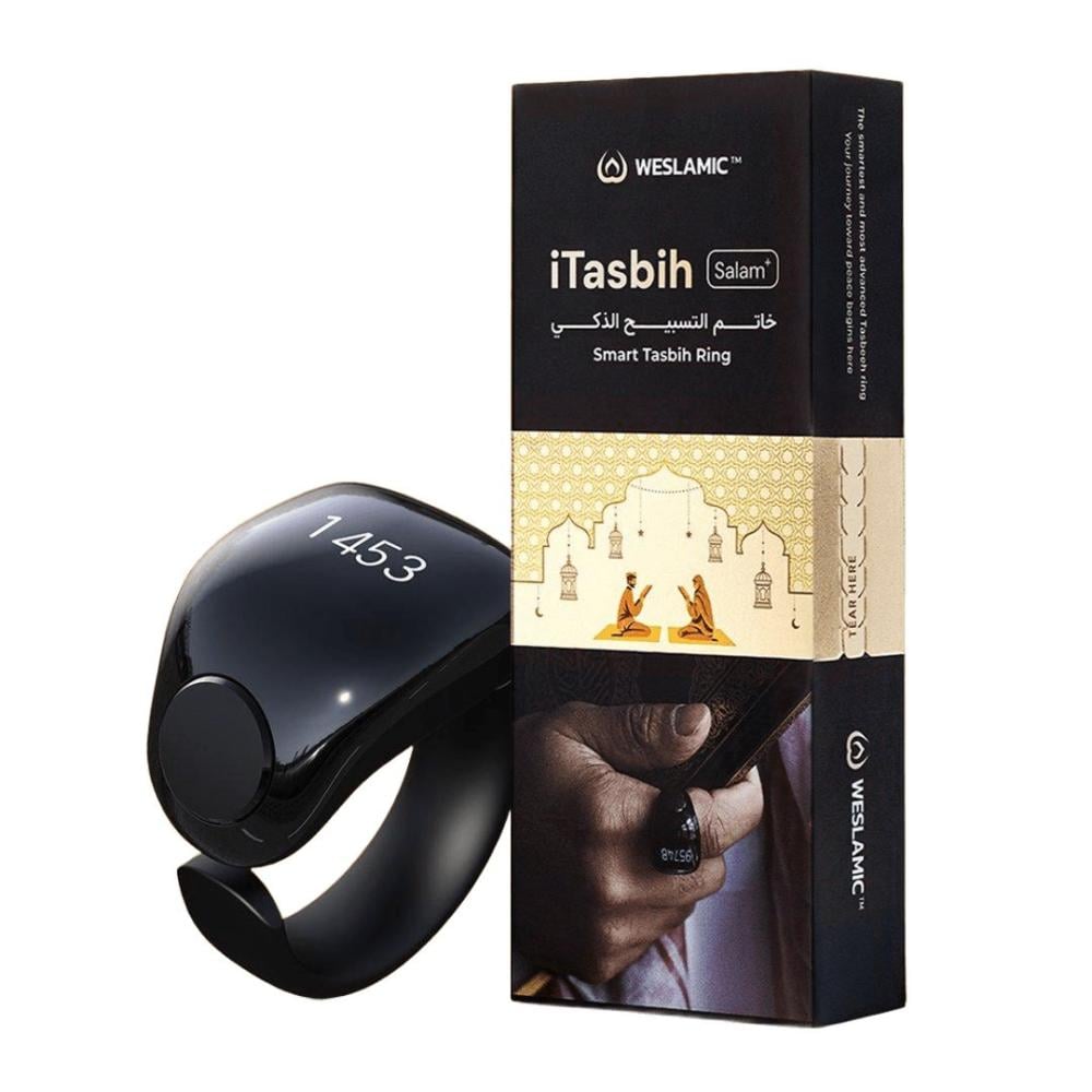 Smart Tasbih Zikr Ring Counter and its Pack.