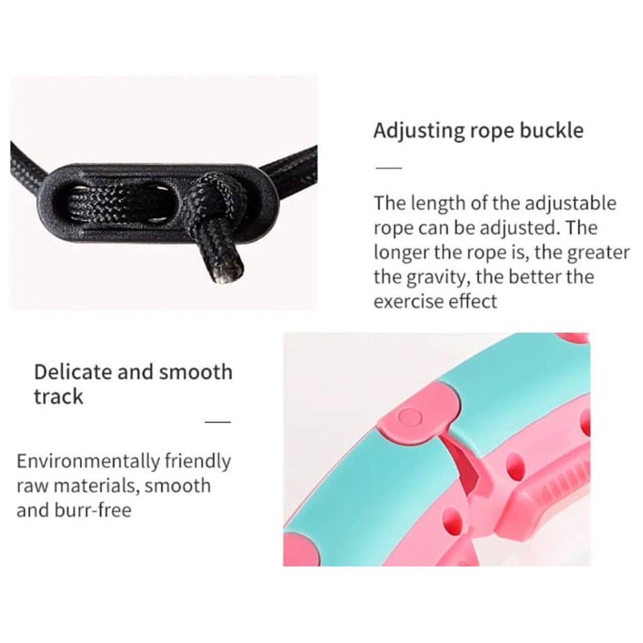 Parts Of Smart Weight Loss Hula Hoop.