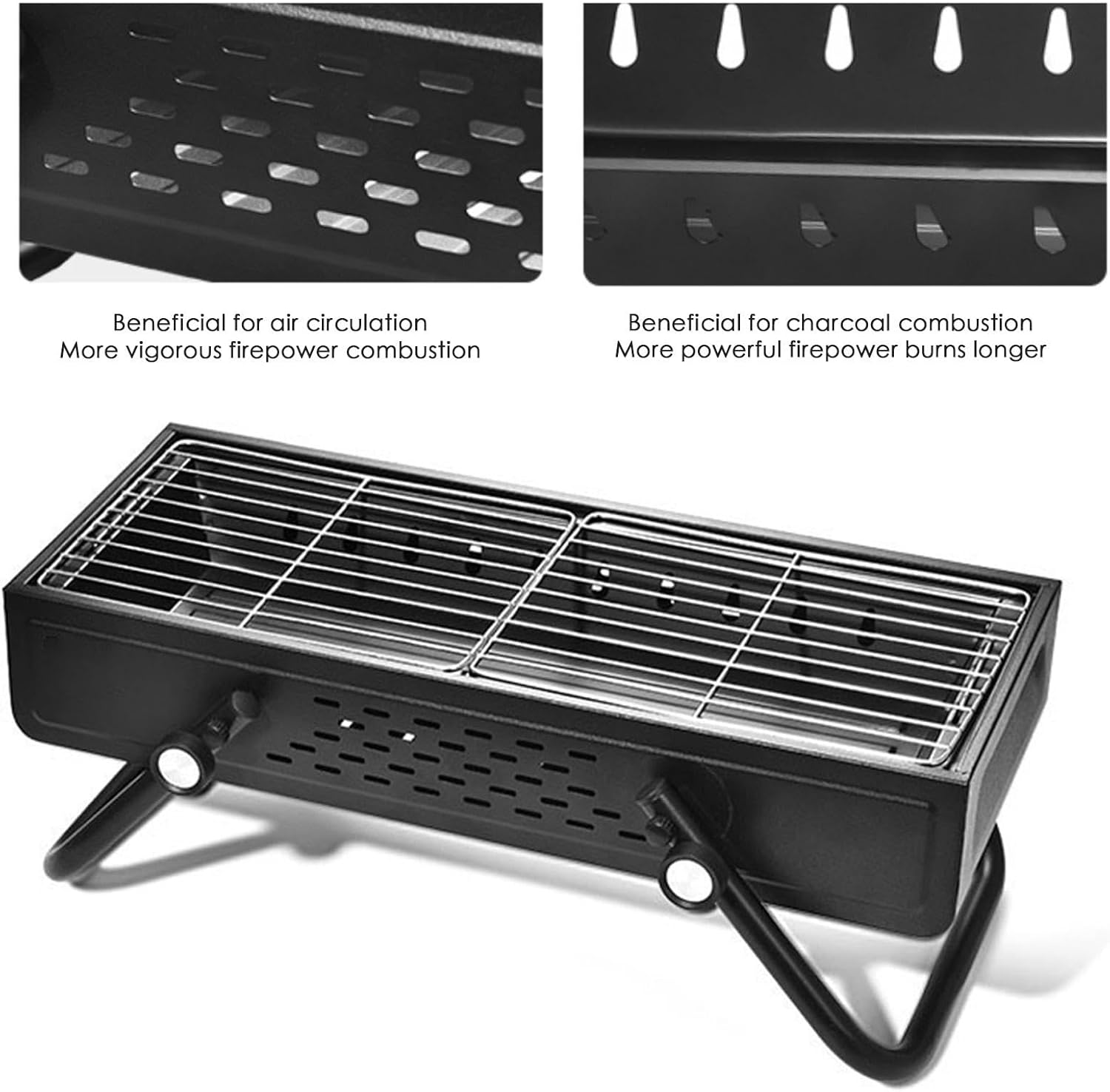 Parts Of Smokeless BBQ Grill.