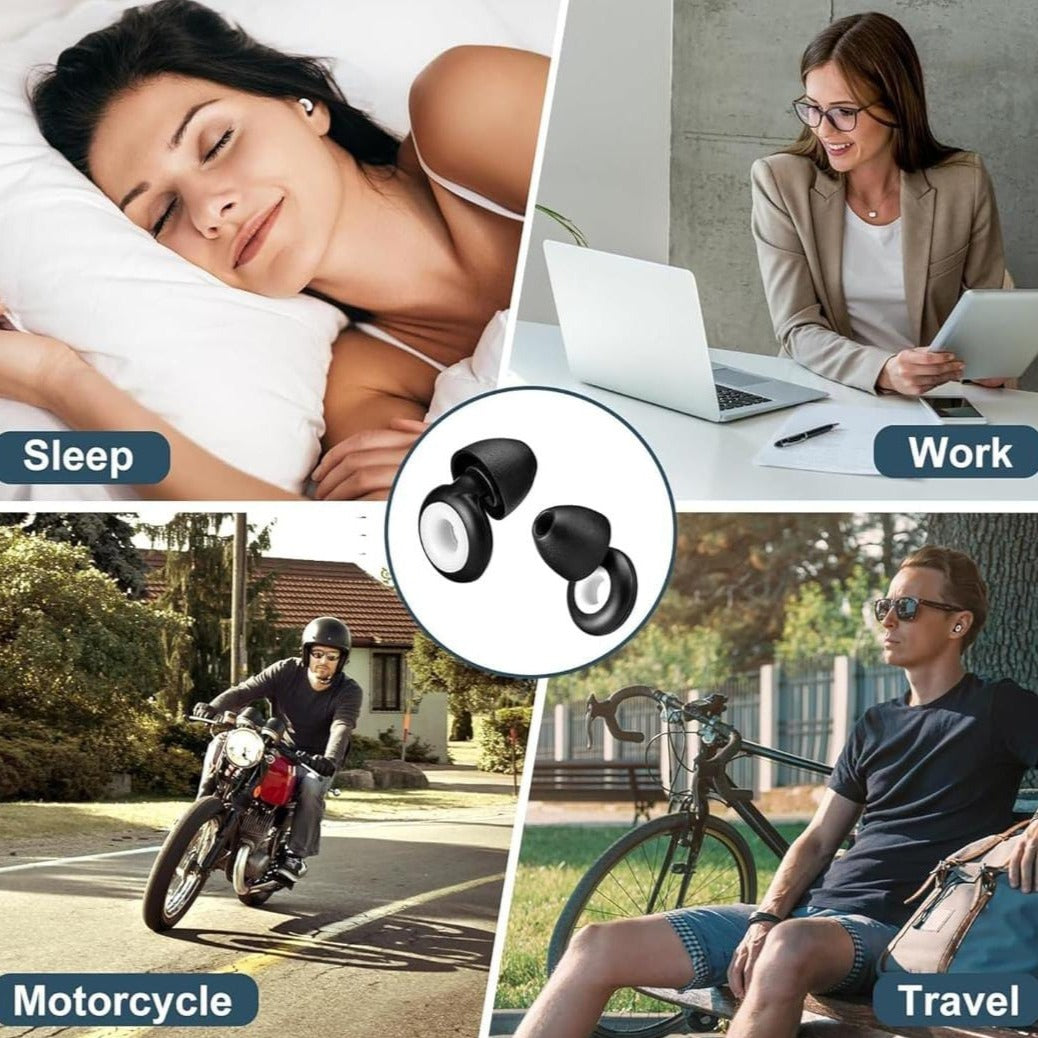 Soft Silicone Ear Plug For Noise Reduction is Using in Different Occasion By Different  People.