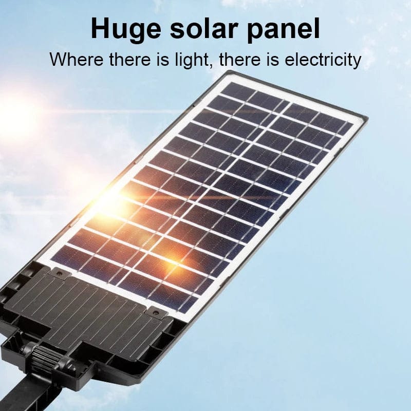 Solar Panel Of Solar Induction Street Lamp.