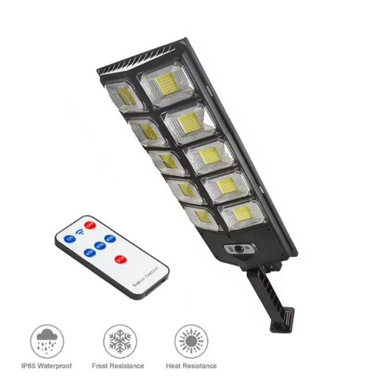 A Solar Induction Street Lamp with its Remote Control.