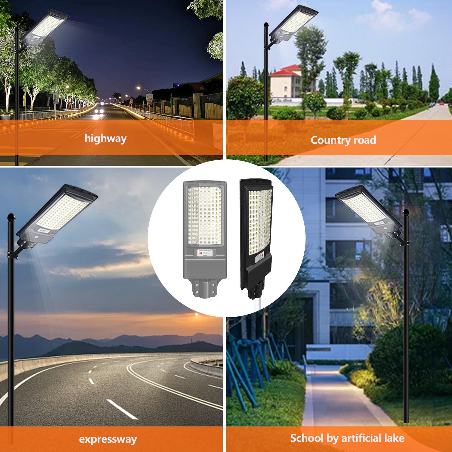 Different Places where Solar LED Street Light Can be Installed.