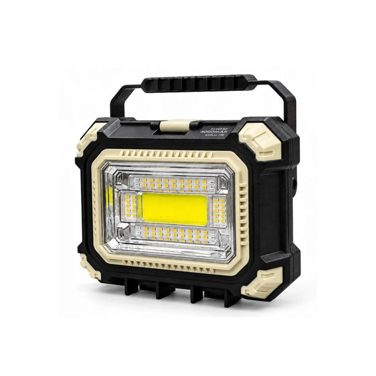 Solar Rechargeable LED Camping Light with Portable Tool Kit.