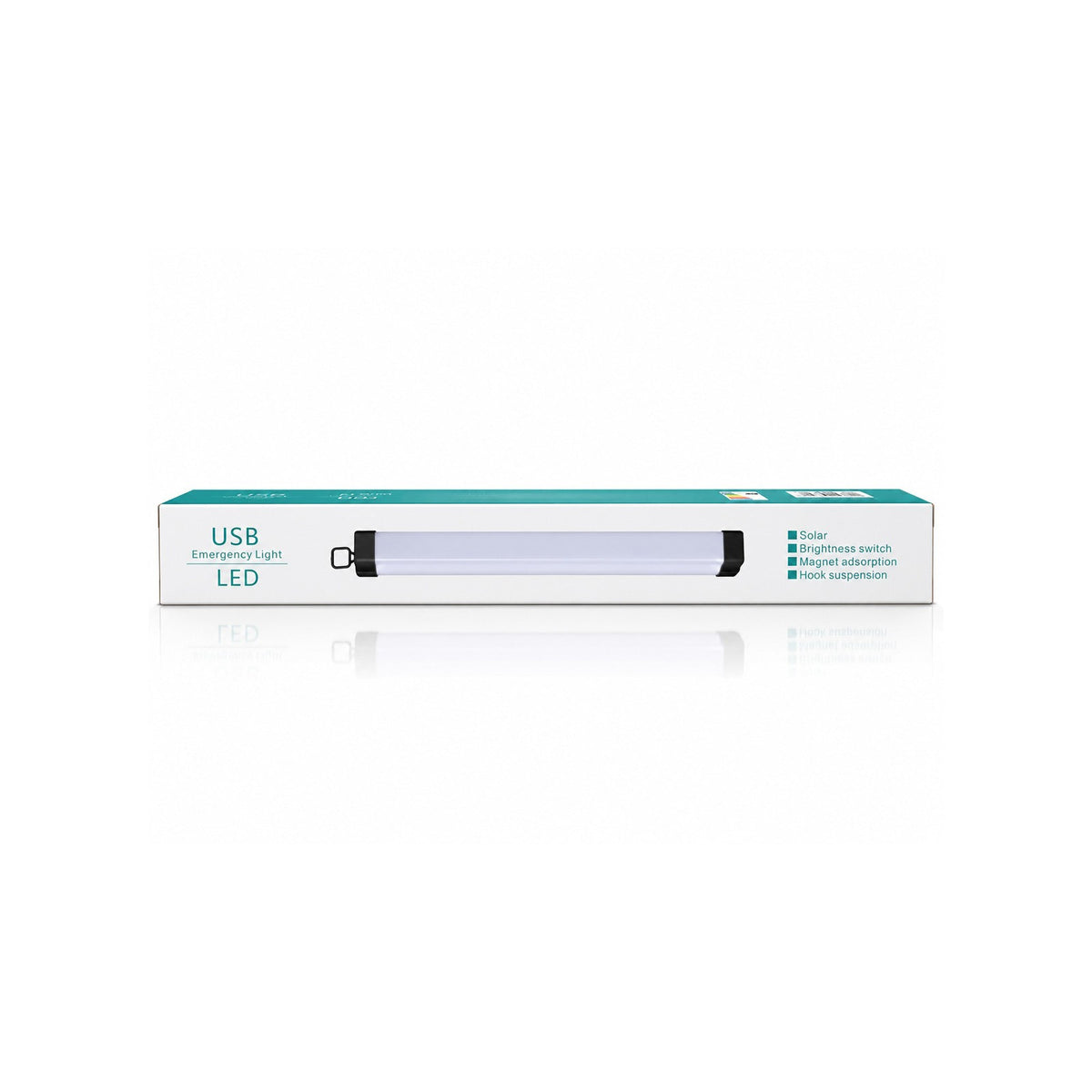 Pack of Solar Rechargeable LED Emergency Tube Light.