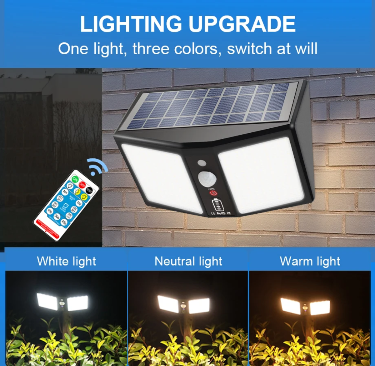 Solar Security Light is Installed on Multiple Areas.