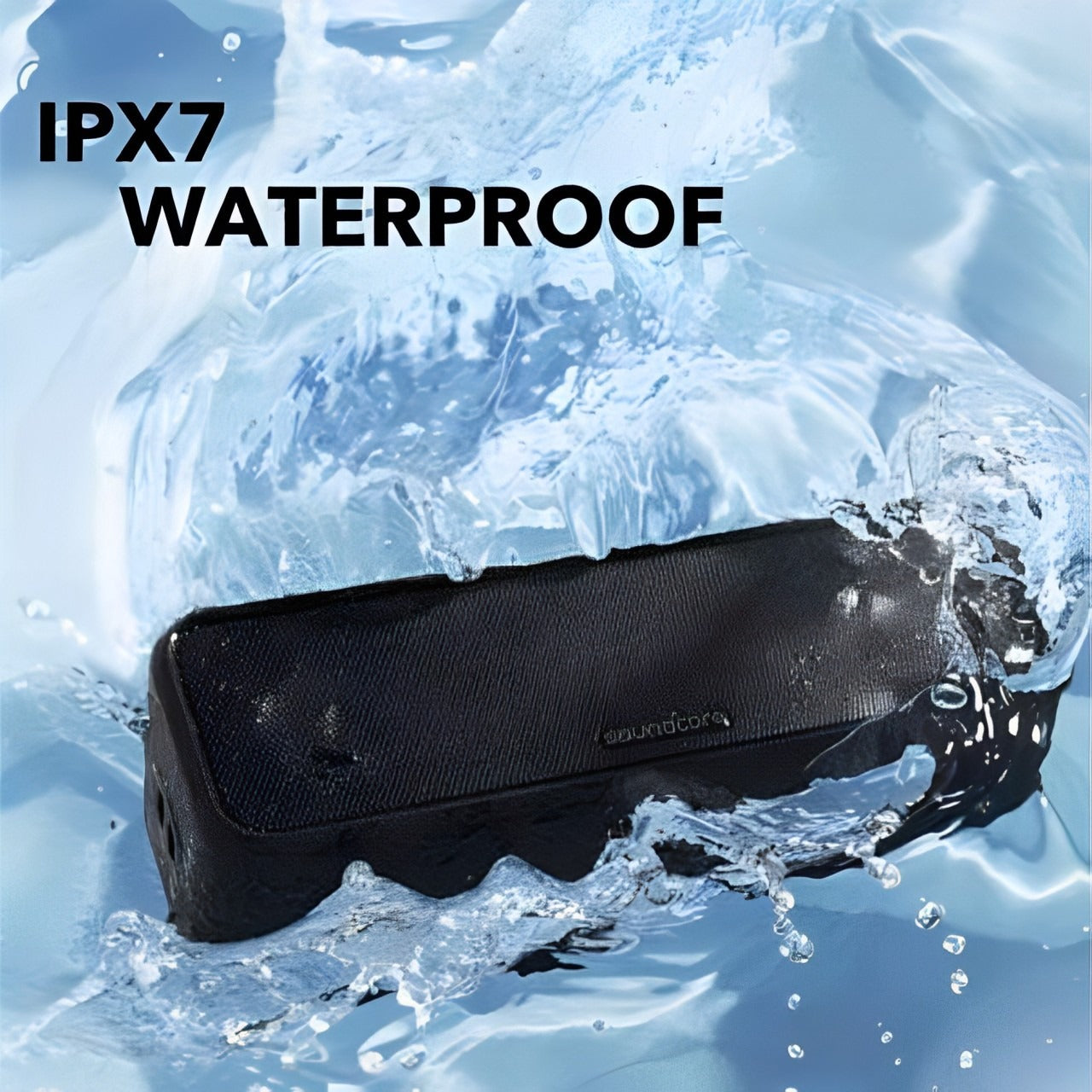 Waterproof Property of ANKER Soundcore 3 Bluetooth Speaker.