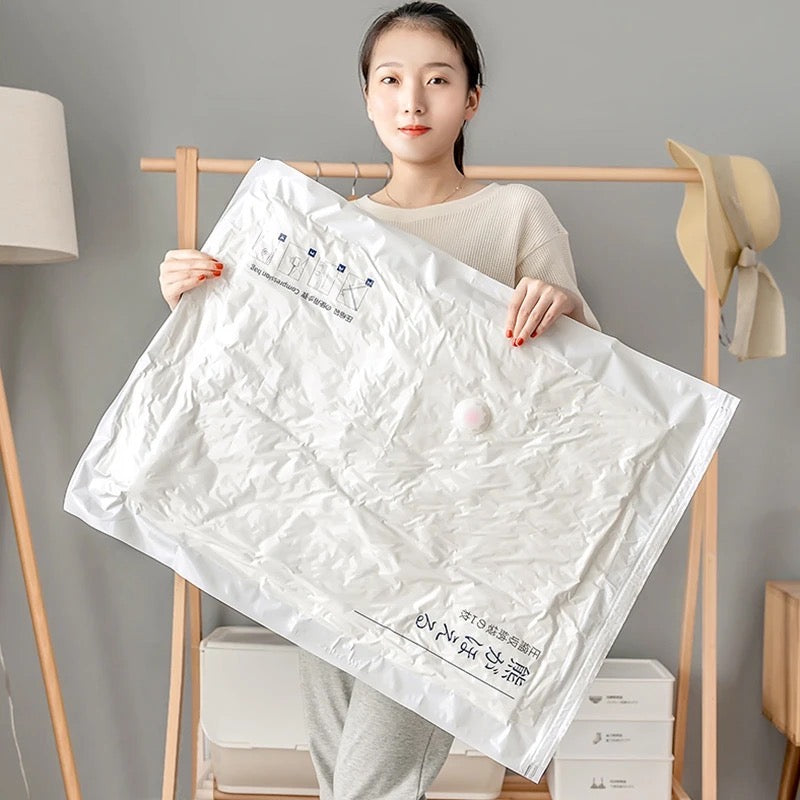 Space Saving Vacuum Seal Bags, Clothes Storage Compressed Reusable Organizer Bags! Space Saving Vacuum Seal Bags, Clothes Storage Compressed Reusable Organizer Bags!
