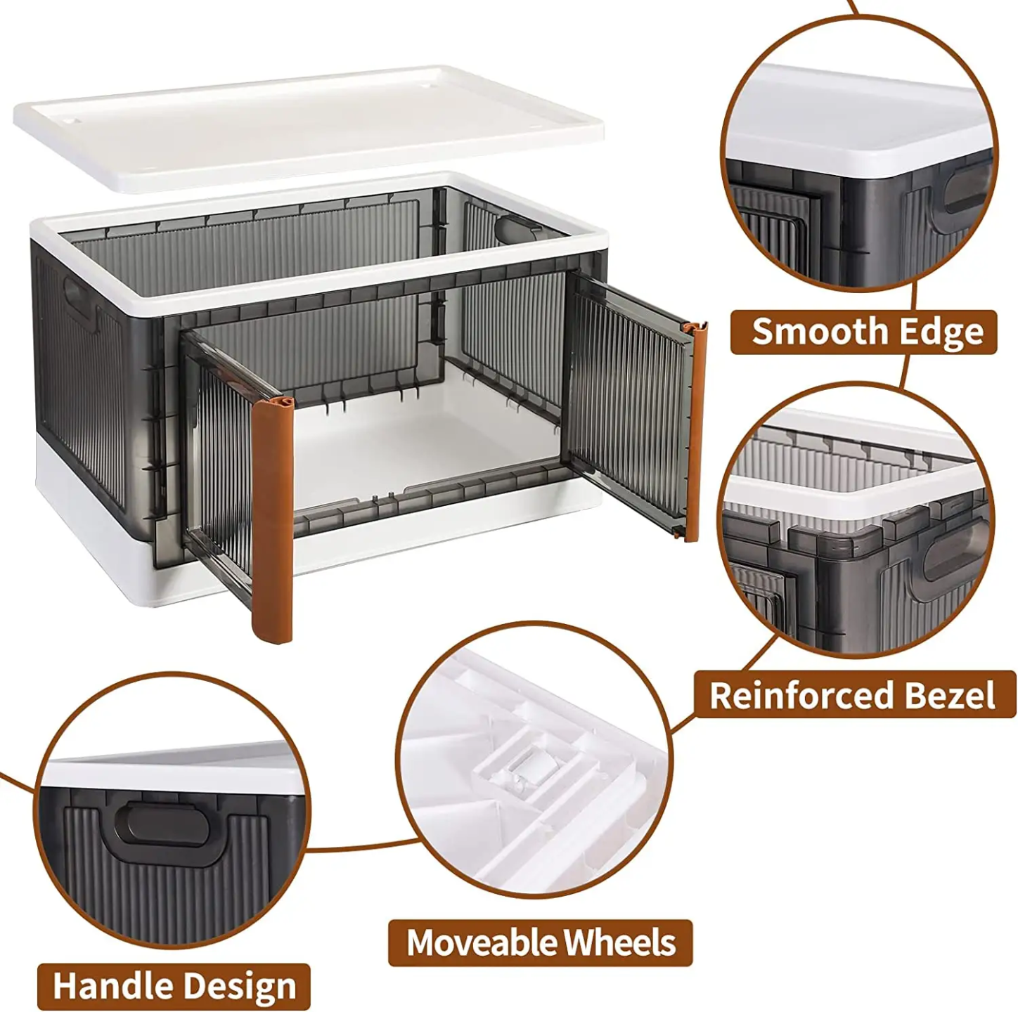 Parts Of Stackable Storage Bins.