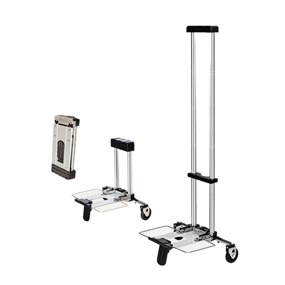 Stainless Steel Luggage Carrier.