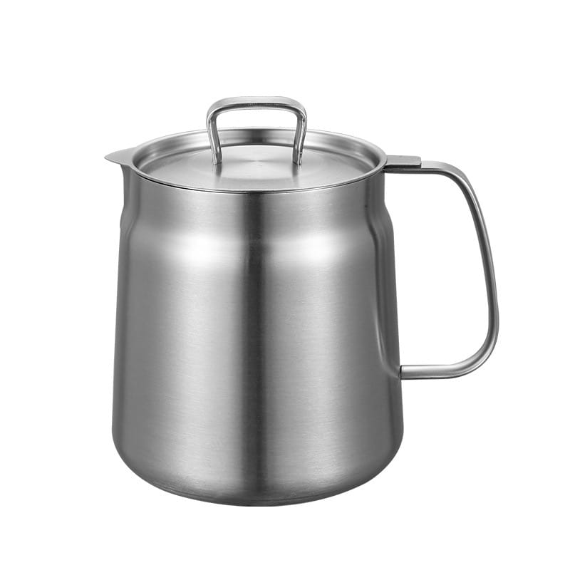 Stainless Steel Oil Strainer Storage Pot