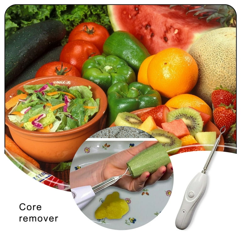  Stainless Steel Vegetable and Fruit Corer Spiralizer.