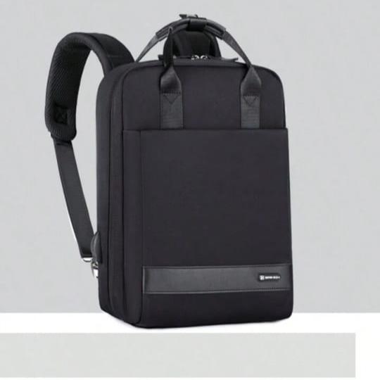 Stylish  Laptop Backpack with USB Charging in Black Color.