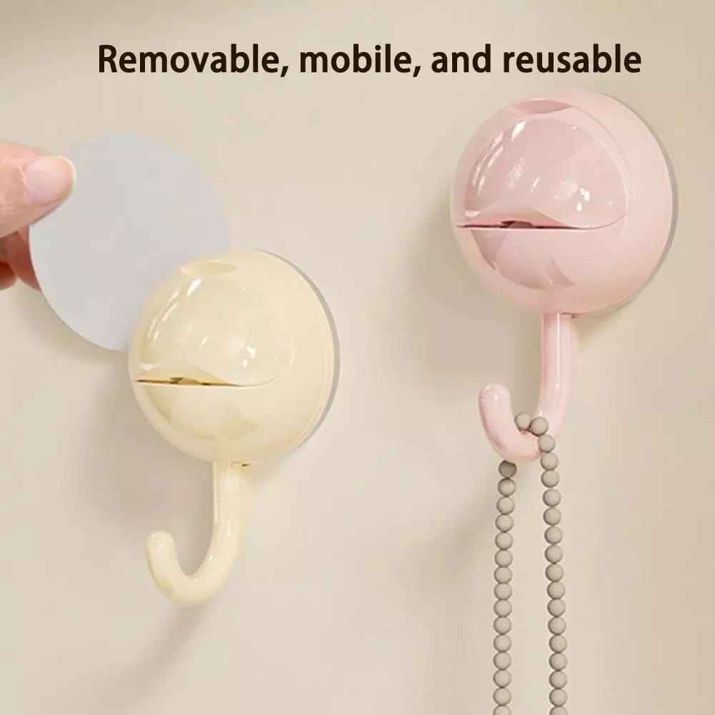 Removing of Reusable Suction Cup Hook