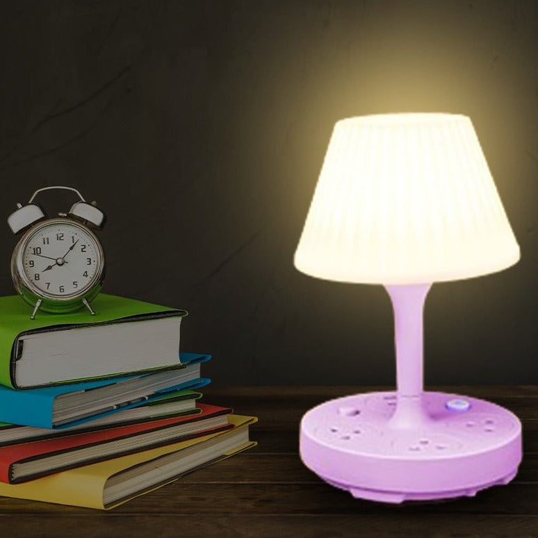 Table LED Night Lamp is Placed in a Table.