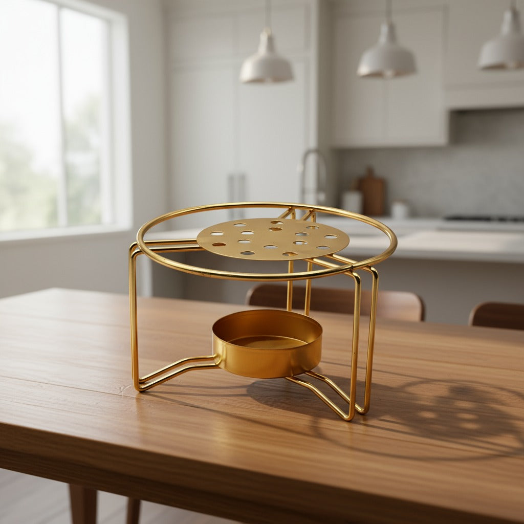 A Teapot Warmer is Kept on a Table.