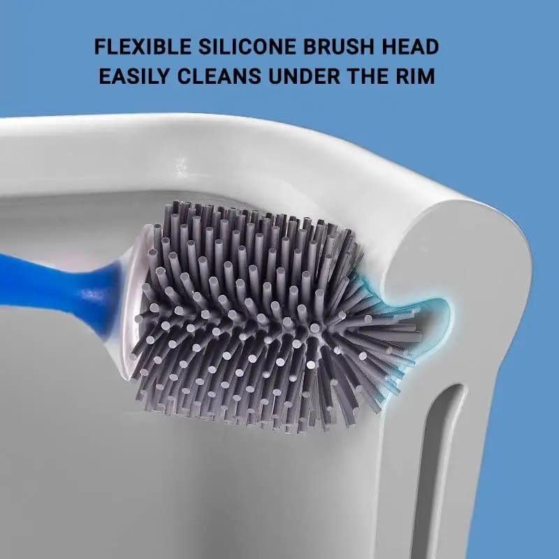 Brush Portion of Detergent Refillable Toilet Cleaning Brush.