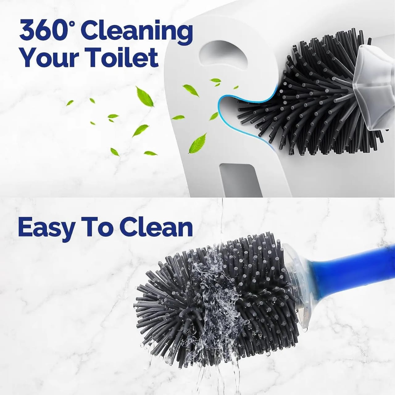 Detergent Refillable Toilet Cleaning Brush.