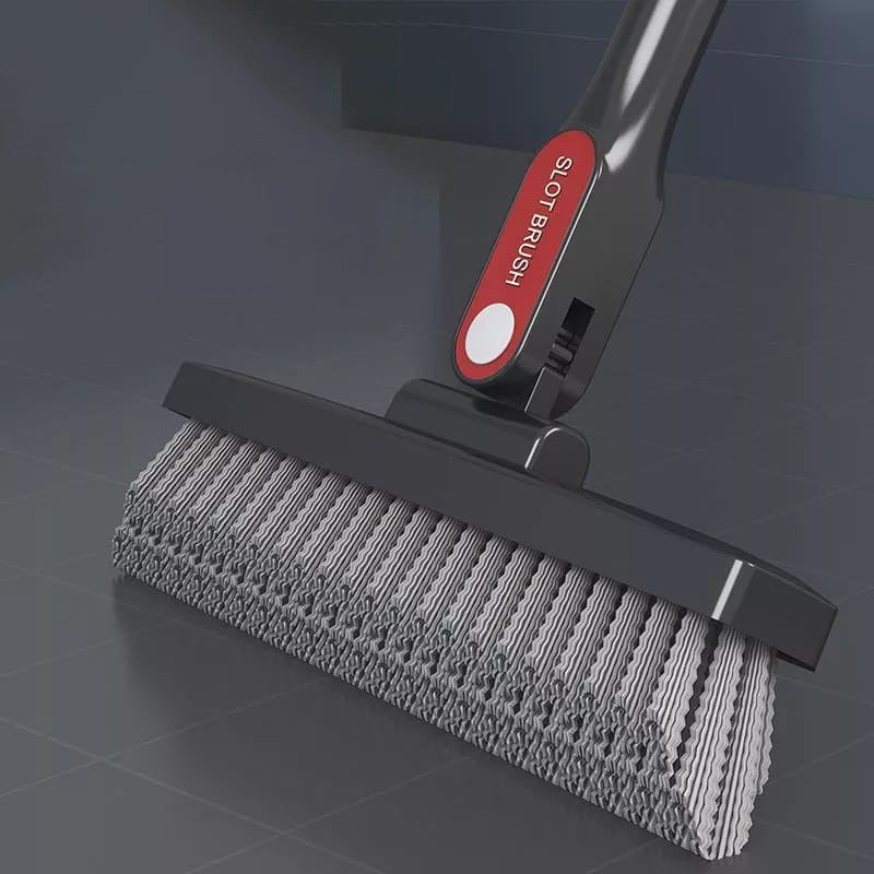 Toilet Floor Wiper Brush in Black Color.