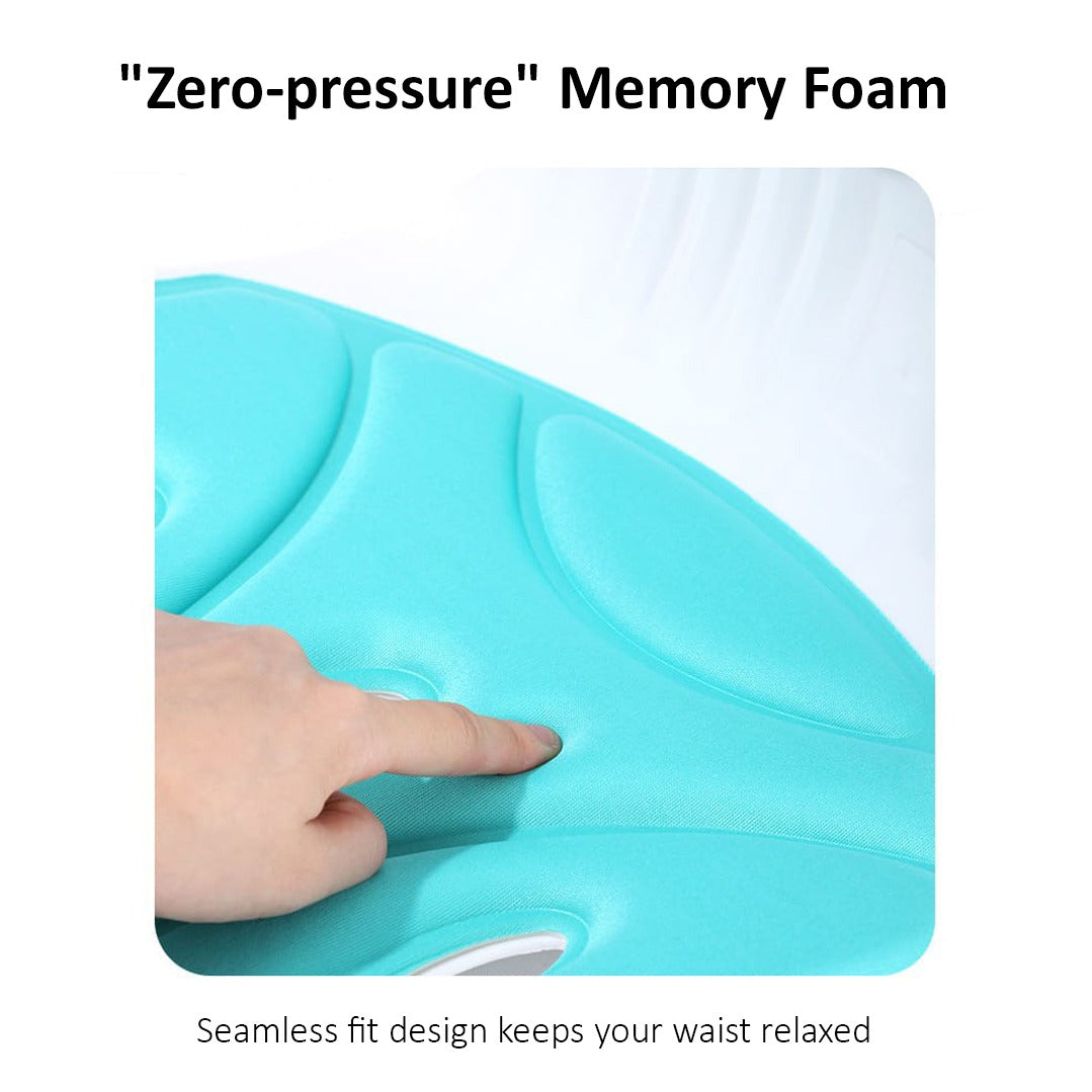 A Person is Touching Posture Correction Chair Seat 