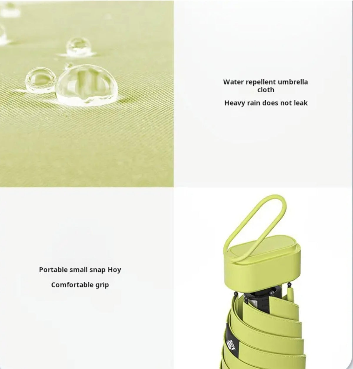 Features Of Travel Mini Folding Pocket Umbrella.