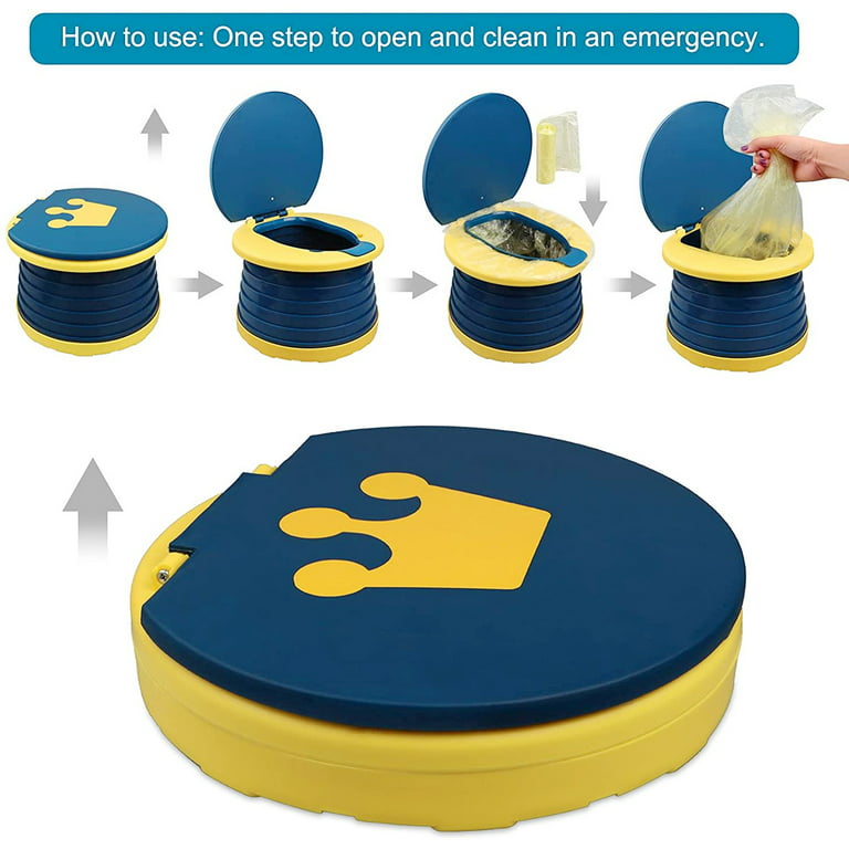 Usage of Portable Potty Seat.