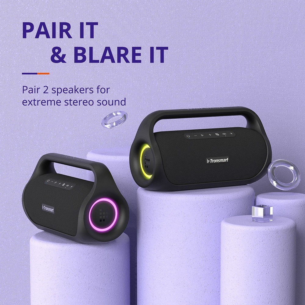 Tronsmart Bang Mini Portable Party Speakers.