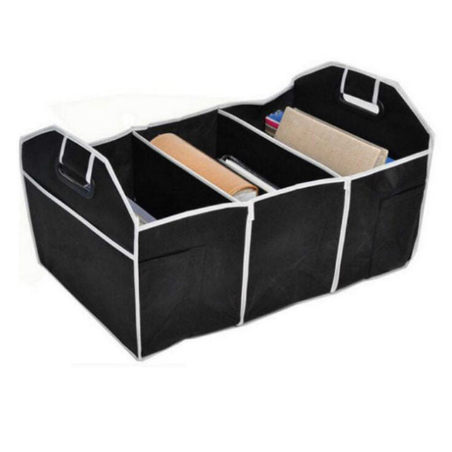 Car Multi-Pocket Trunk Organizer, Foldable Multi-Purpose Vehicle Storage Bag, Boot Organizer For Picnic, Trip Car Multi-Pocket Trunk Organizer, Foldable Multi-Purpose Vehicle Storage Bag, Boot Organizer For Picnic, Trip