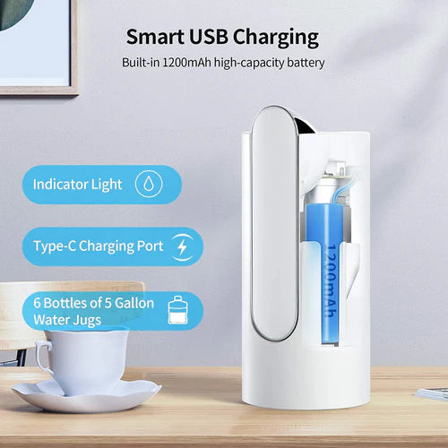 USB Charging Automatic Drinking Water Dispenser with various features