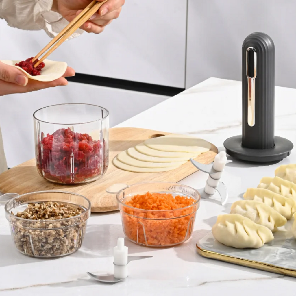 Handy Stick Food Chopper, USB Rechargeable Food Processor Blender Handy Stick Food Chopper, USB Rechargeable Food Processor Blender