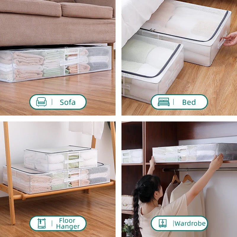 Storing Underbed Storage Box In Different Areas.